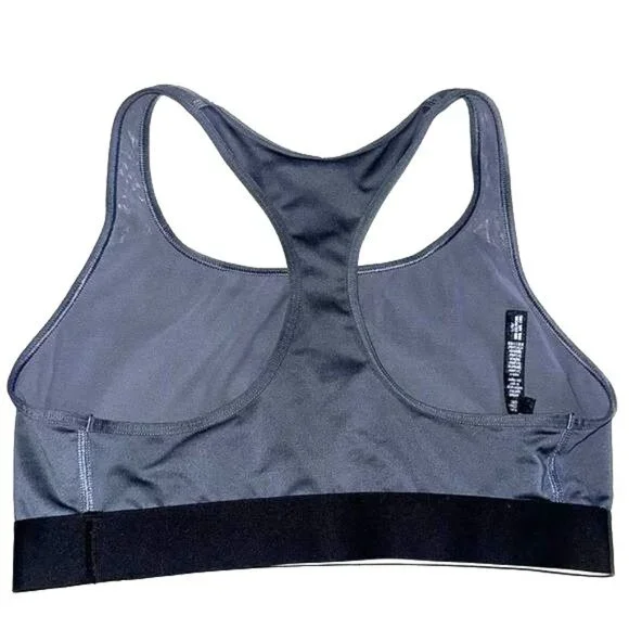 Victoria Sport Womens Racerback Sports Bra Medium Gray - Picture 3 of 5
